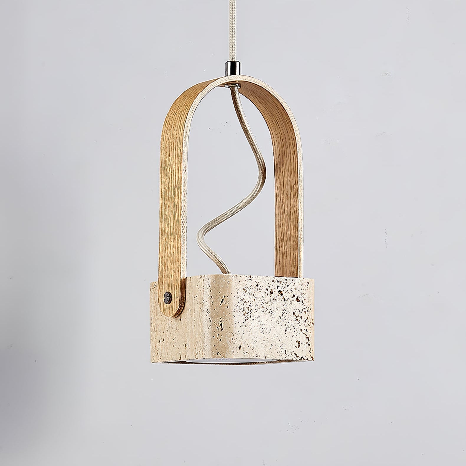 Lorecello Natural Stone Pendant Light