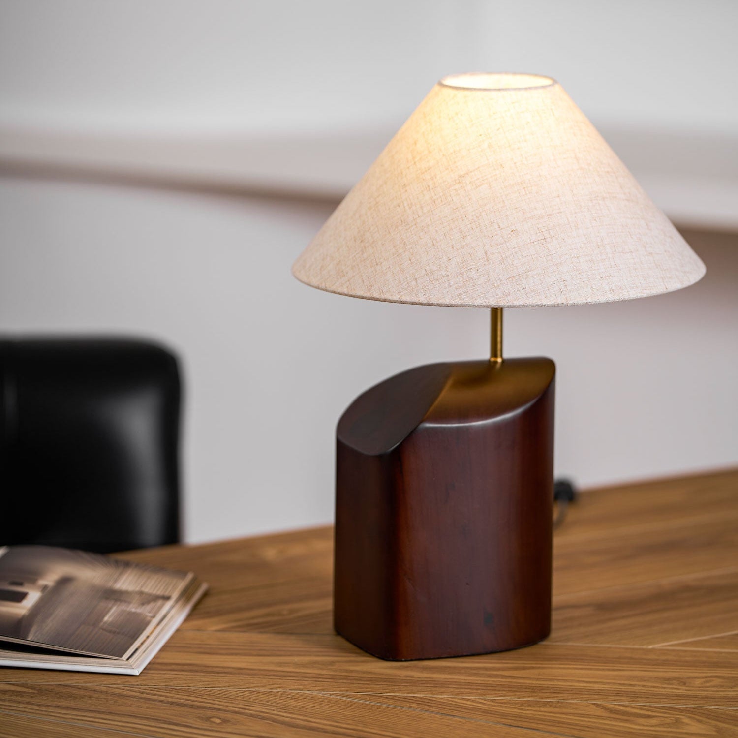 Tellon Wooden Table Lamp