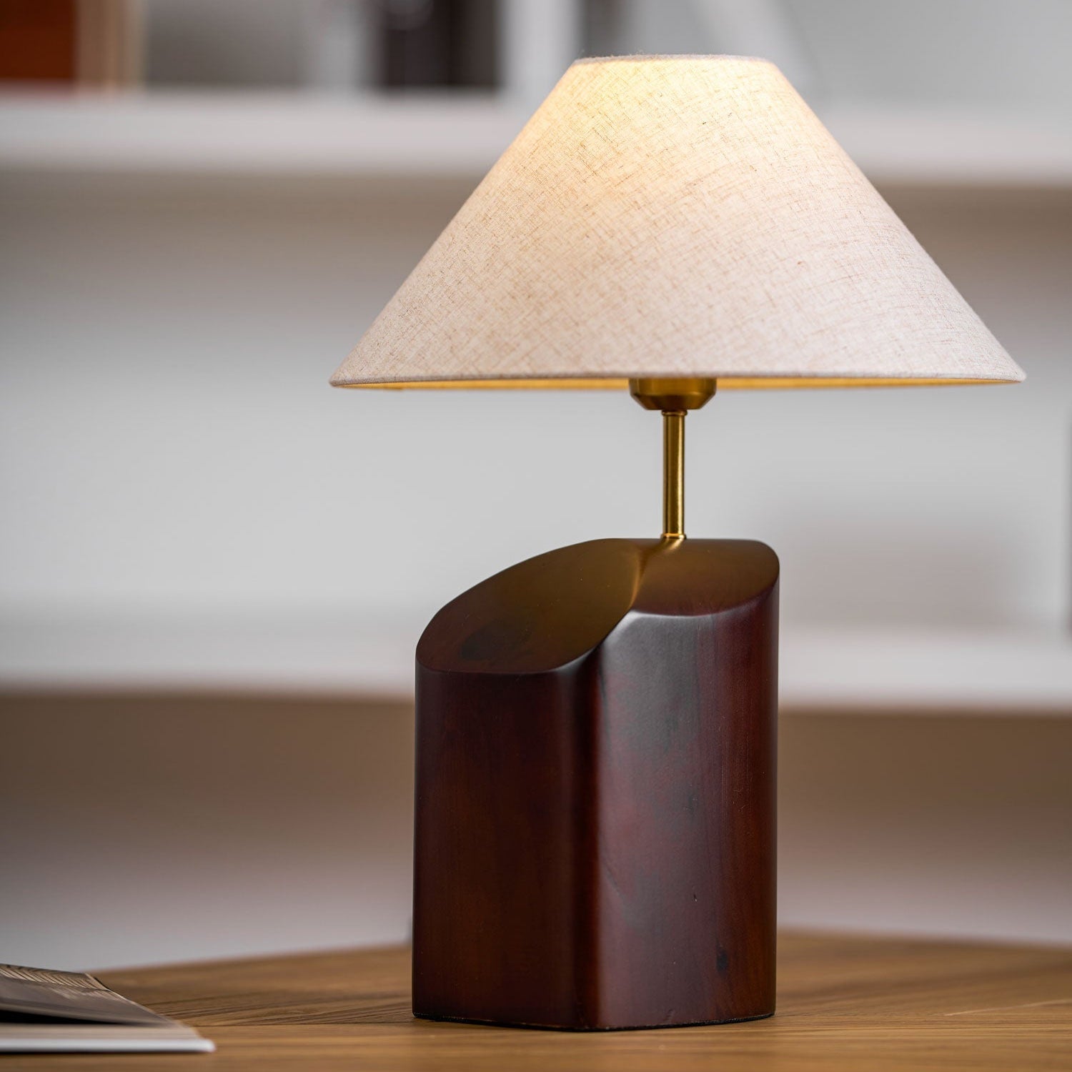 Tellon Wooden Table Lamp