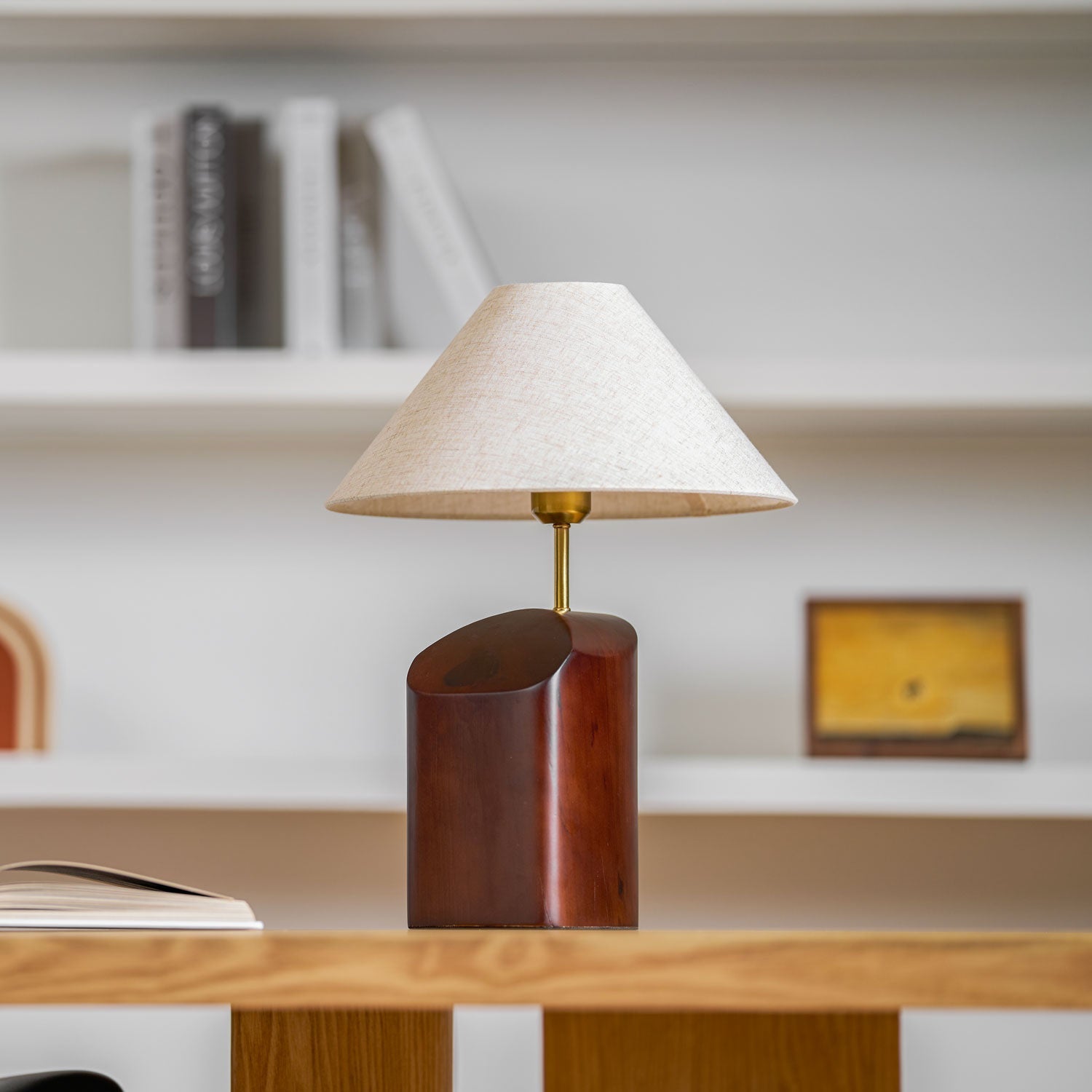 Tellon Wooden Table Lamp