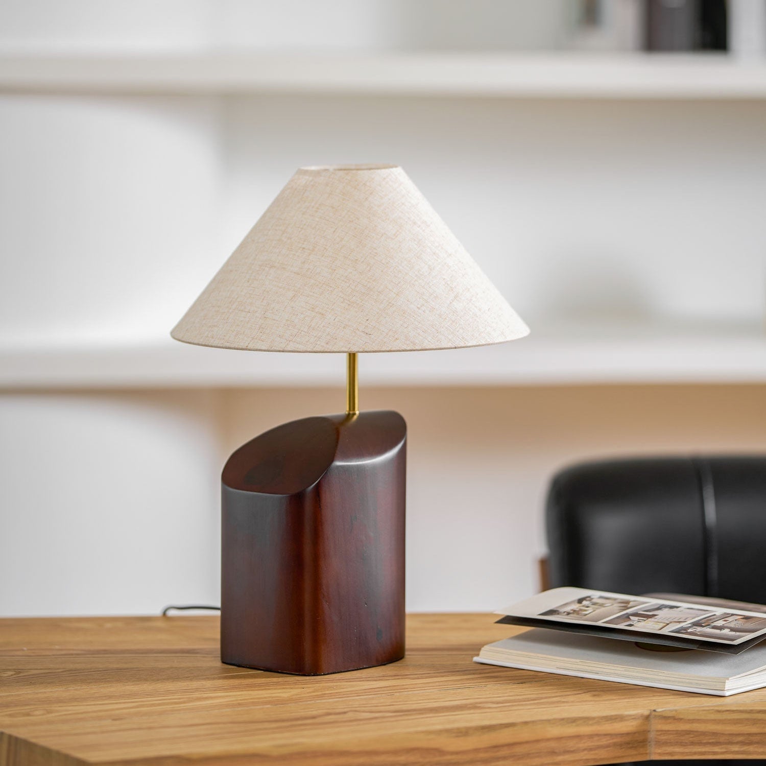 Tellon Wooden Table Lamp