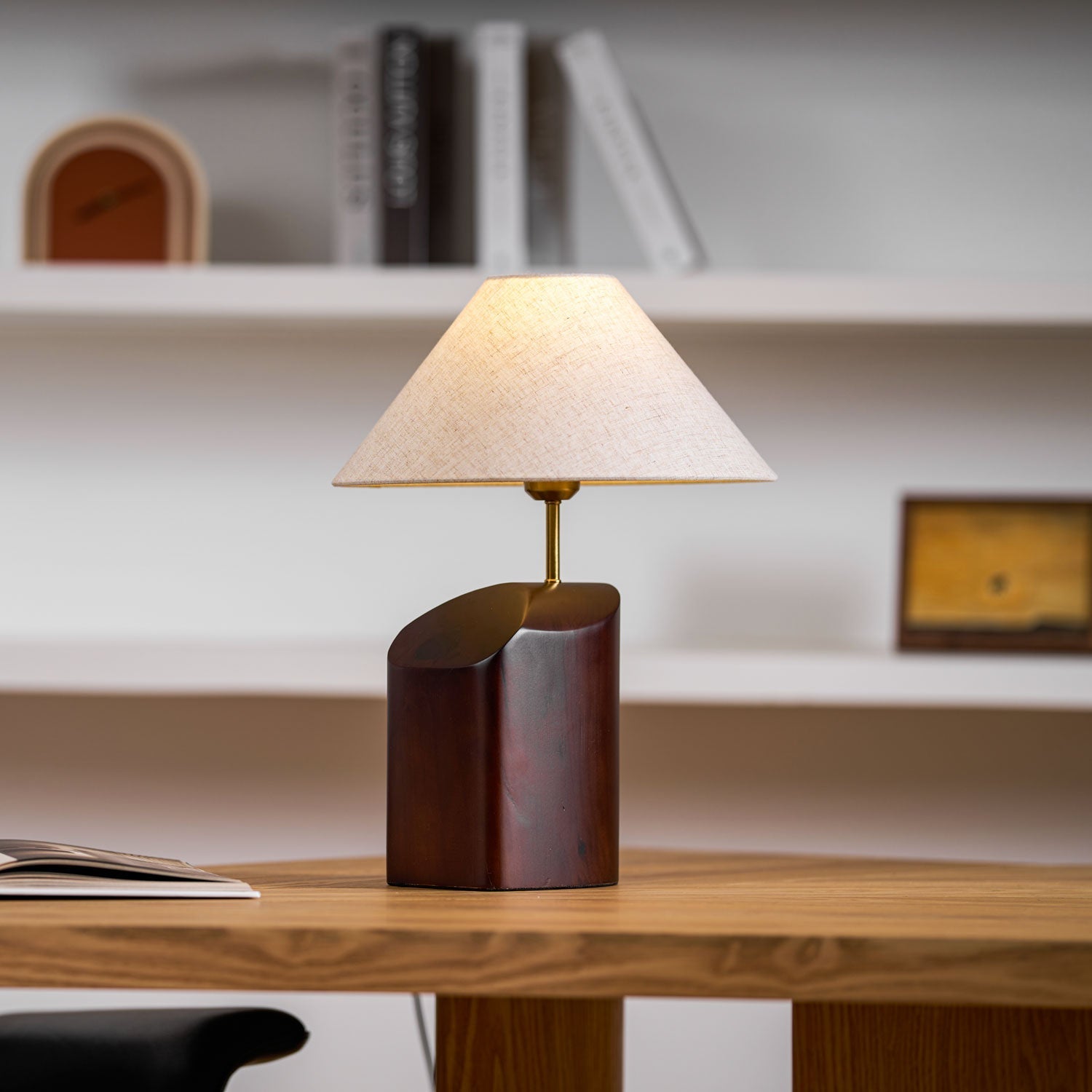 Tellon Wooden Table Lamp