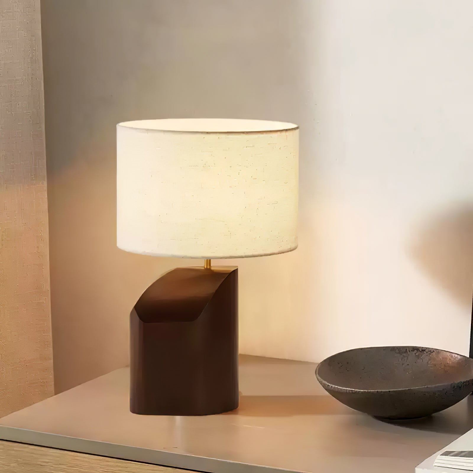 Tellon Wooden Table Lamp
