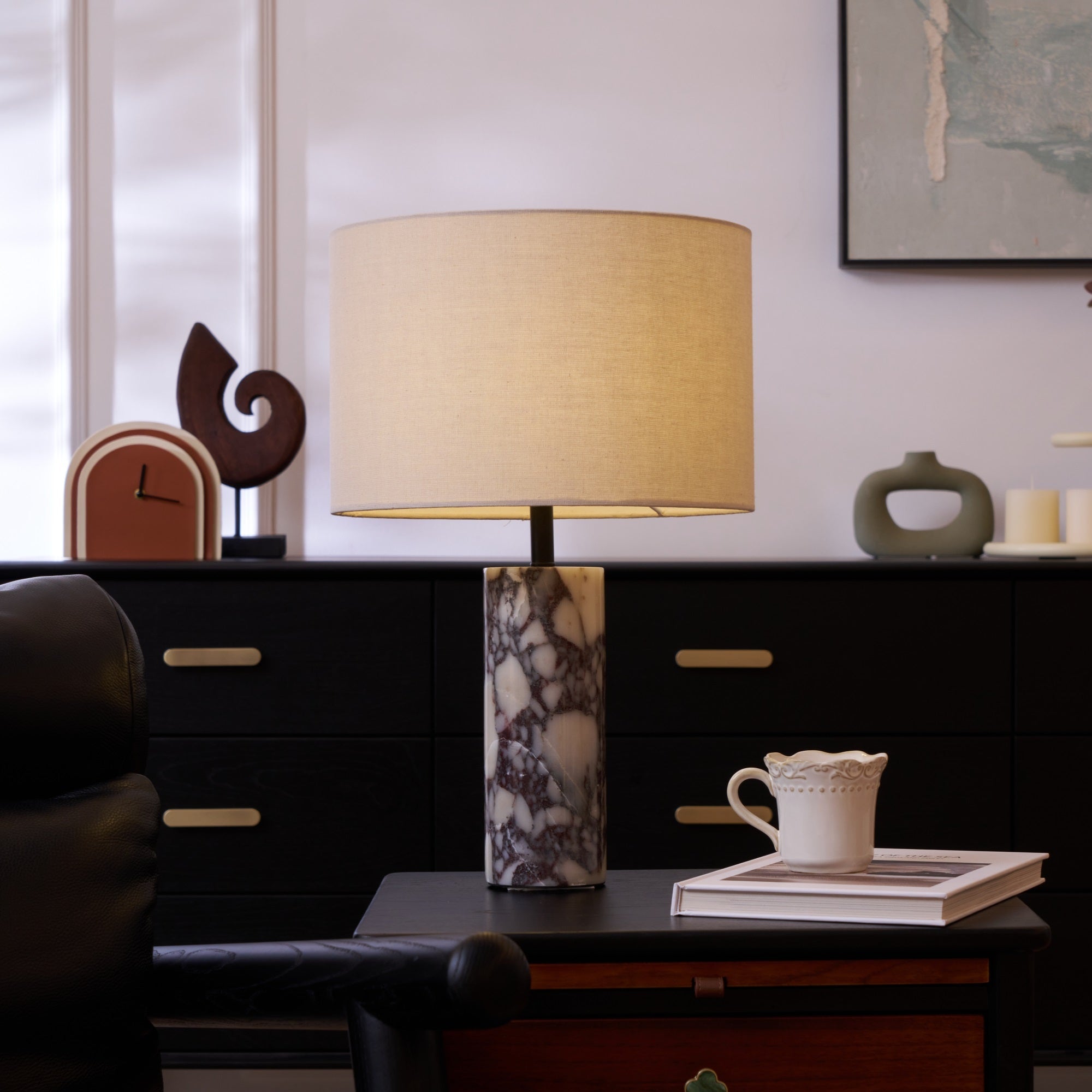 Aromefa Marble Table Lamp