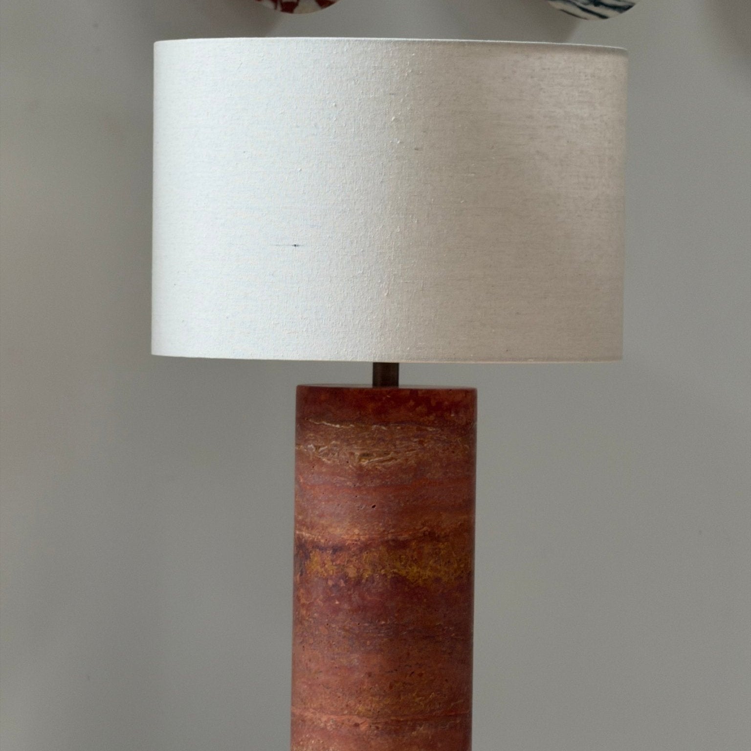 Saria Travertine Table Lamp