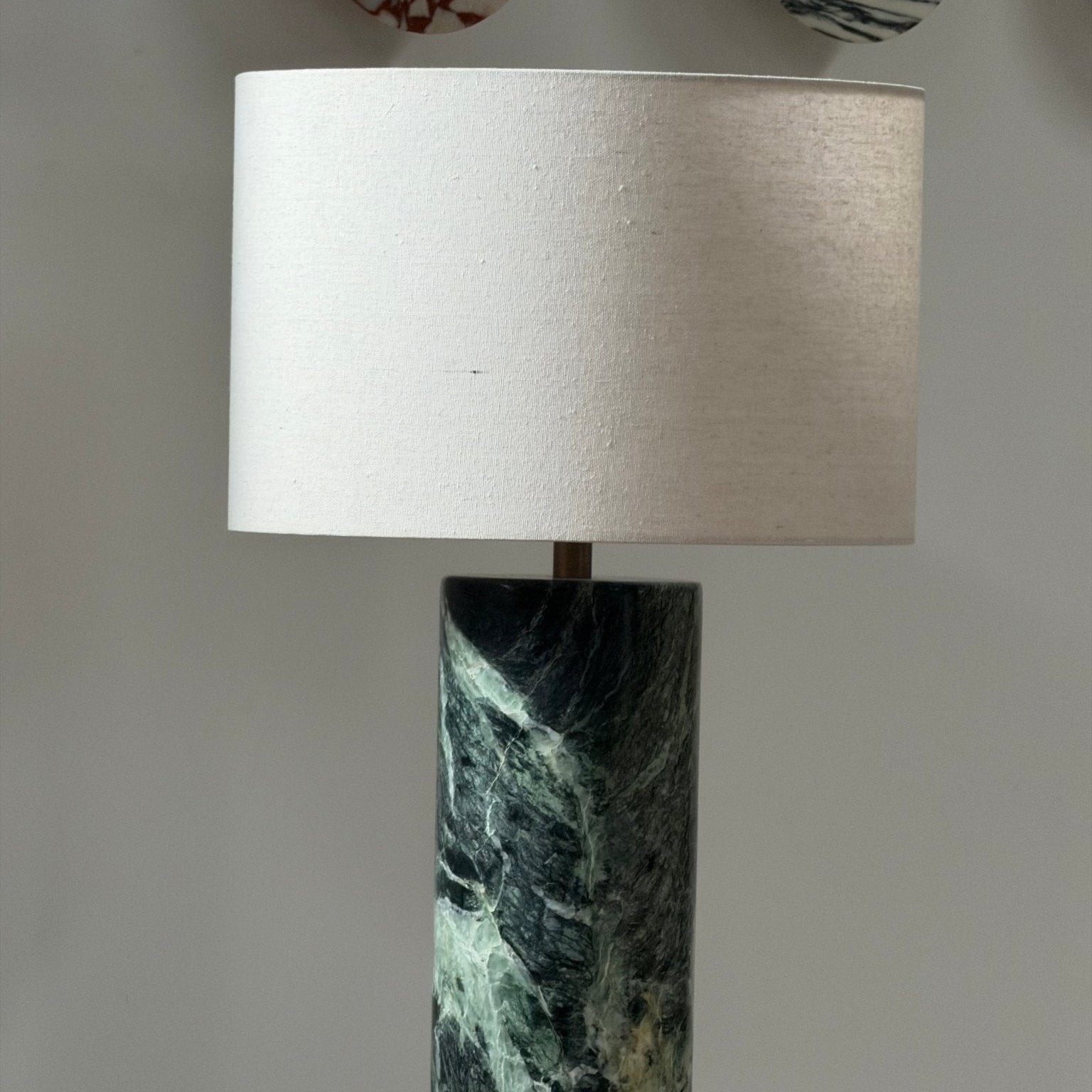 Saria Travertine Table Lamp