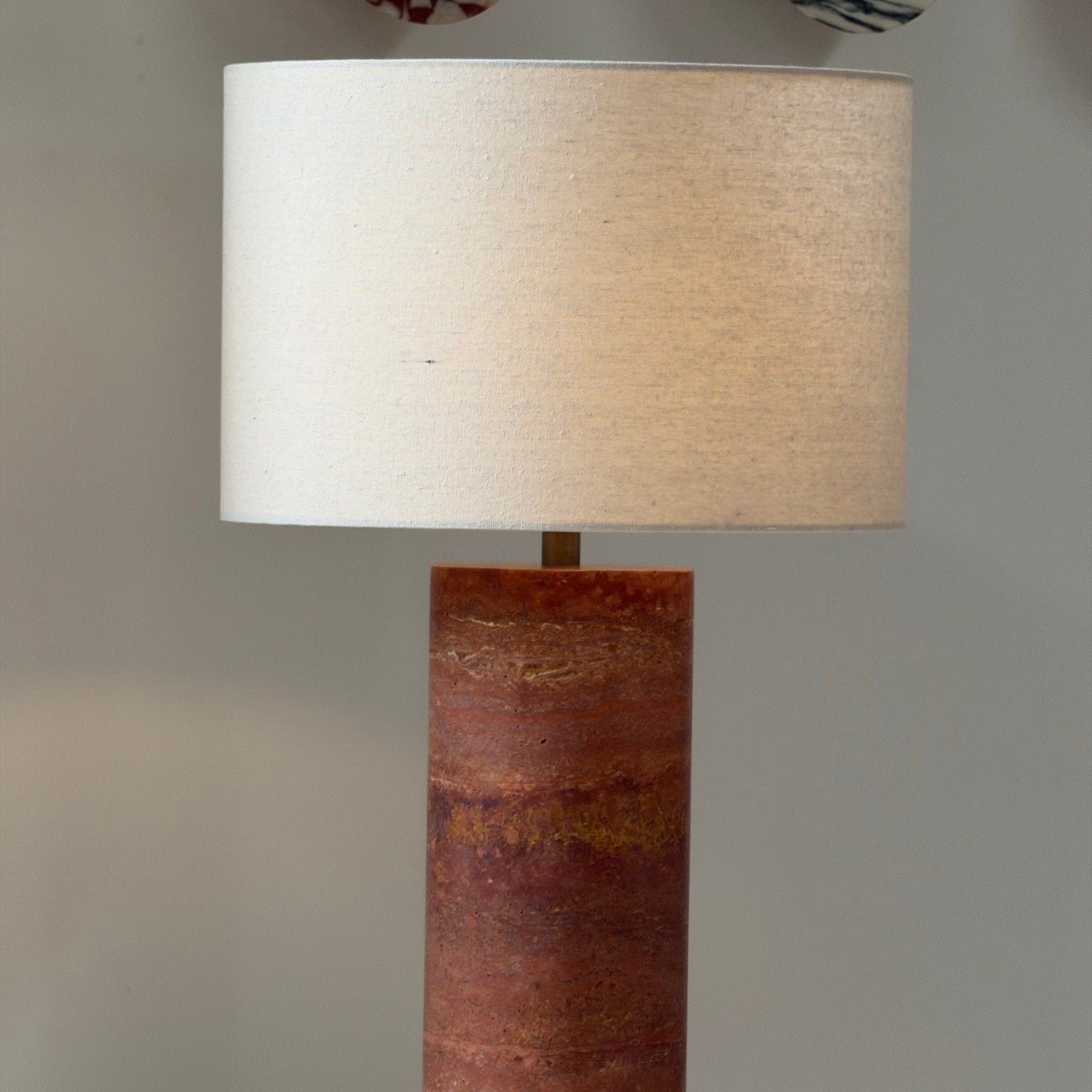 Saria Travertine Table Lamp