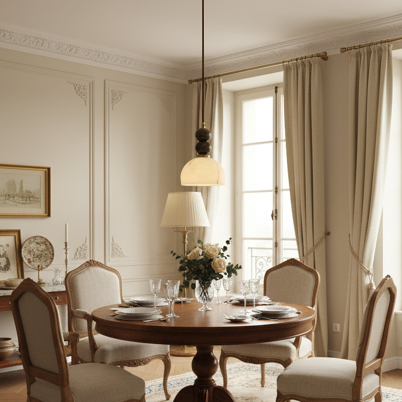 Quinar Sculptural Pendant Light