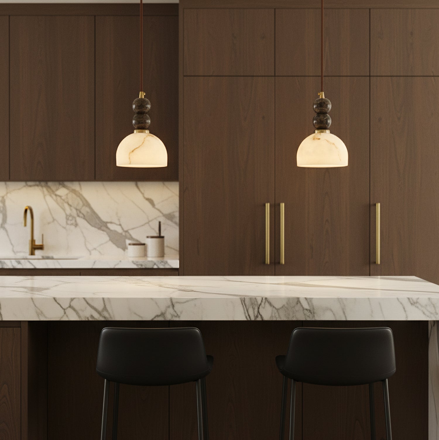 Quinar Sculptural Pendant Light