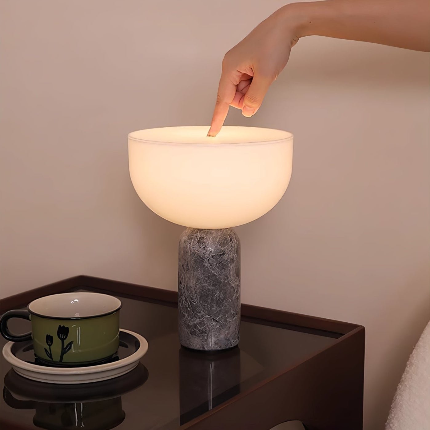 Kelmo Marble Table Lamp