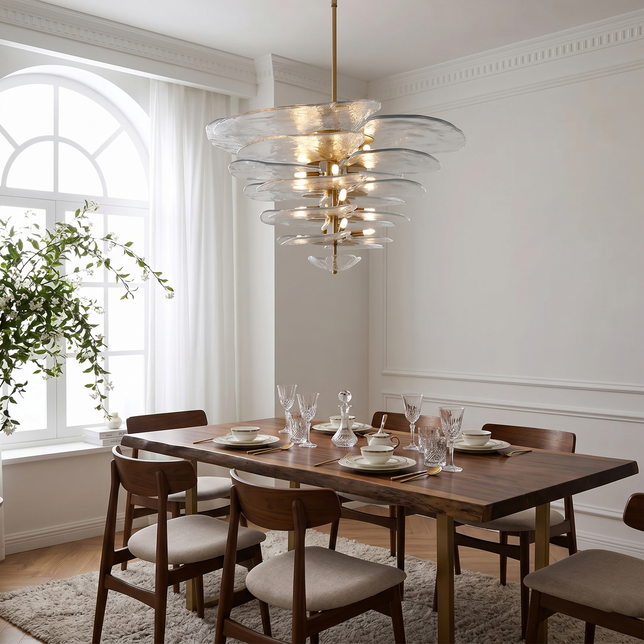 Paxinra Layered Chandelier
