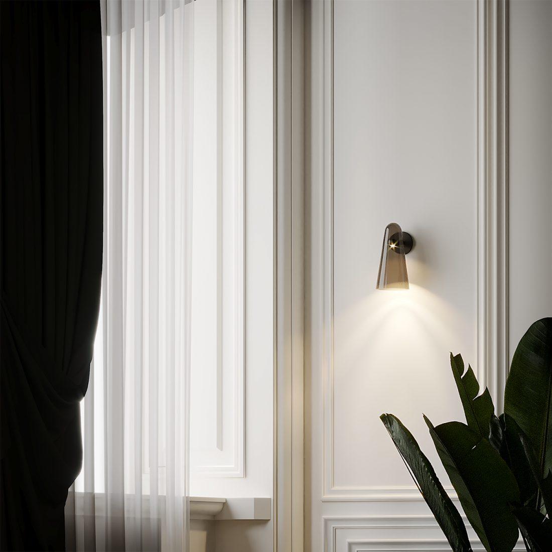 Conziza Glass Wall Light
