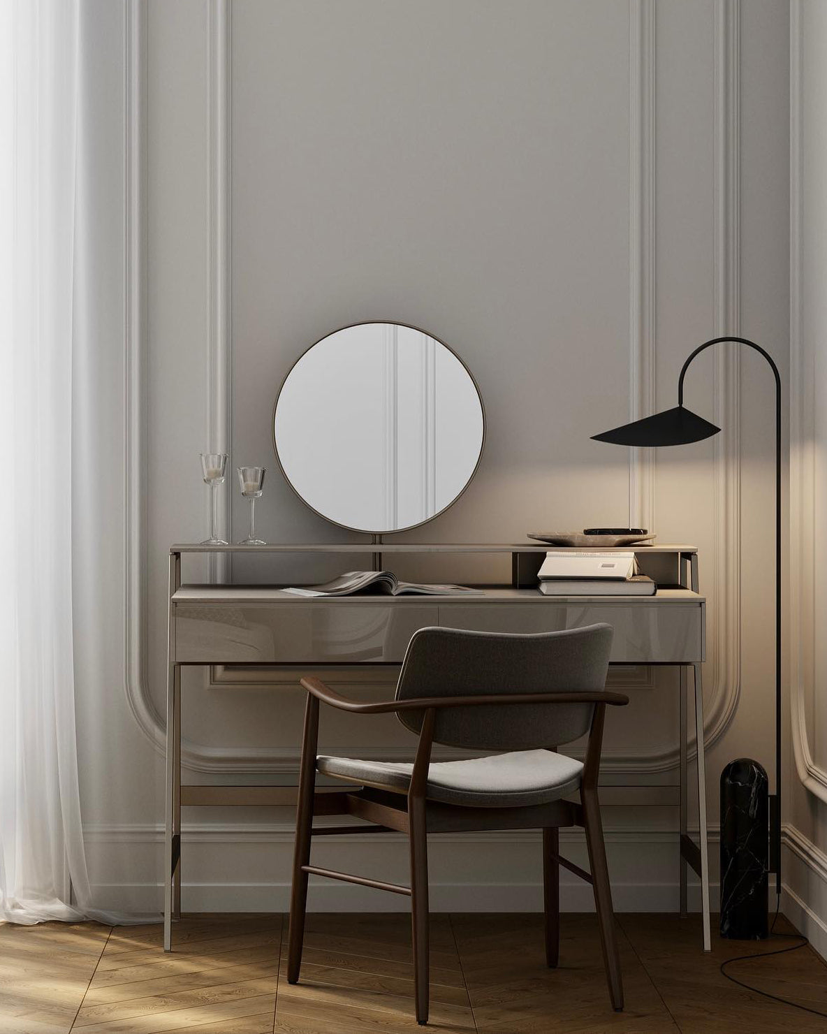 Renlinia Arc Floor Lamp
