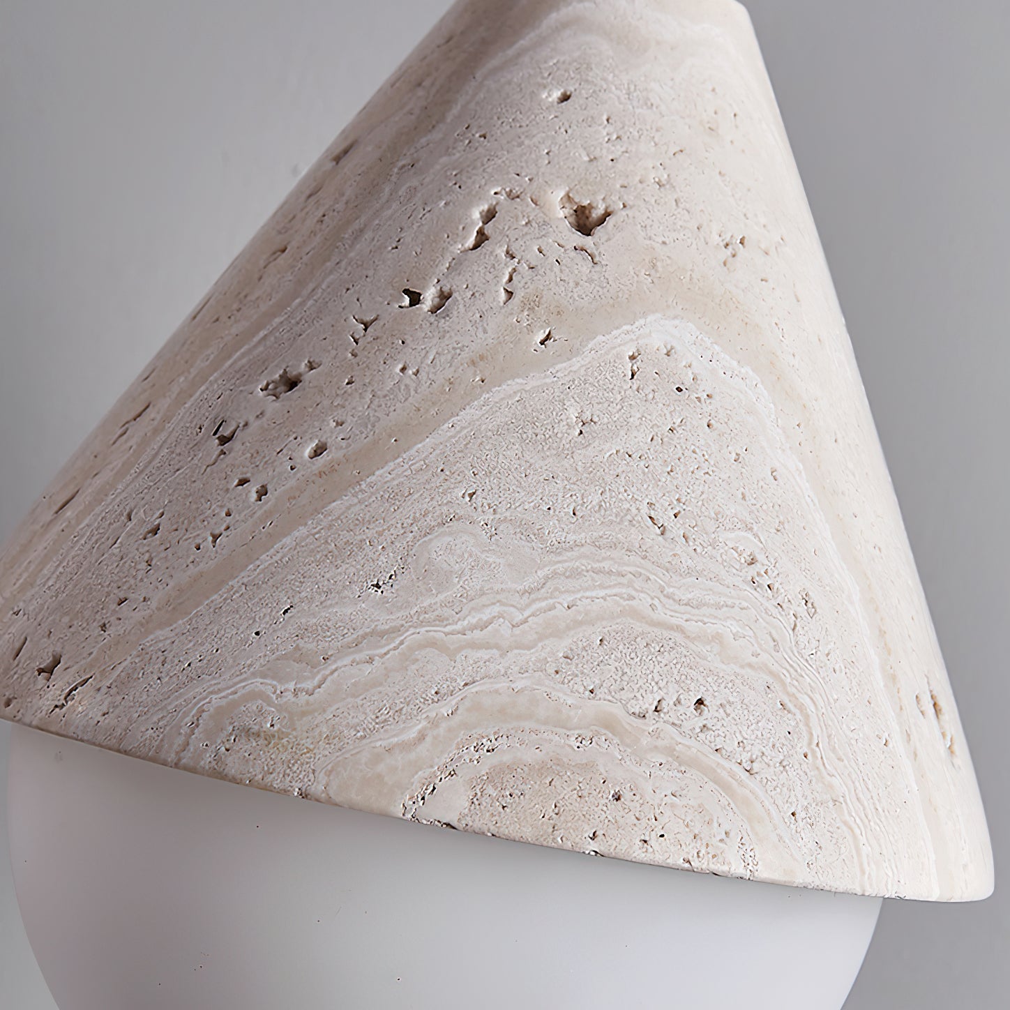 Alosim Travertine Pendant Light