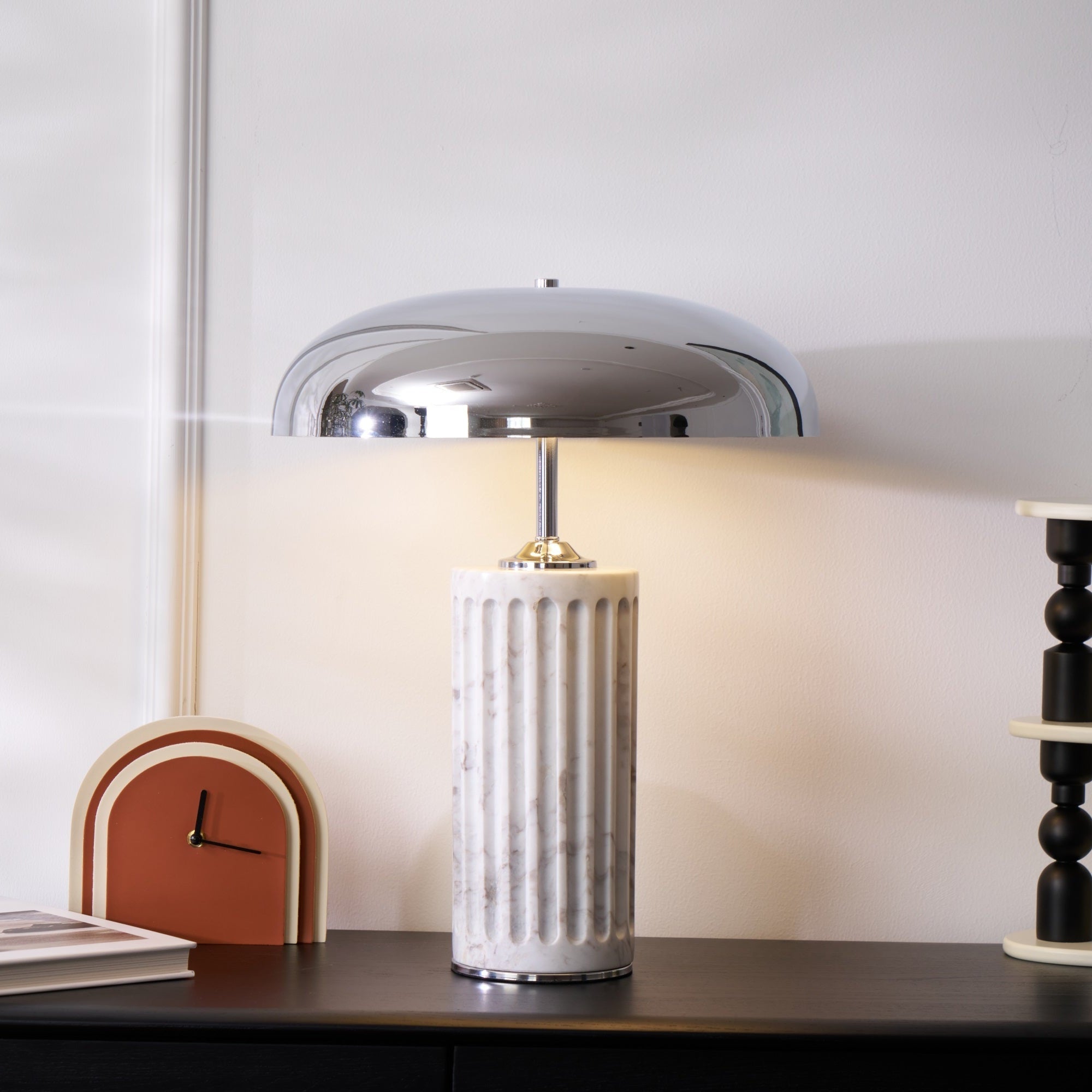 Omus Dome Marble Table Lamp