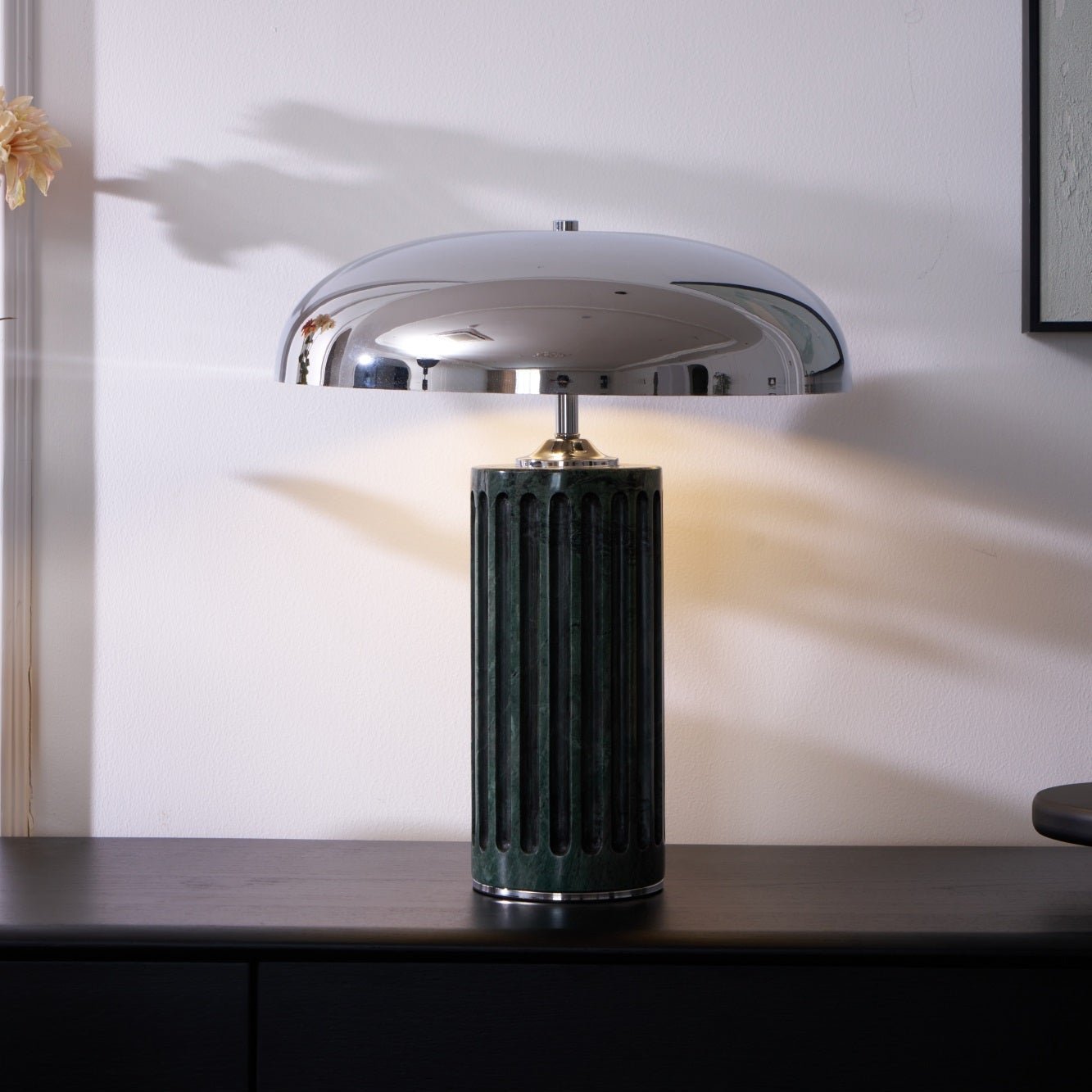 Omus Dome Marble Table Lamp