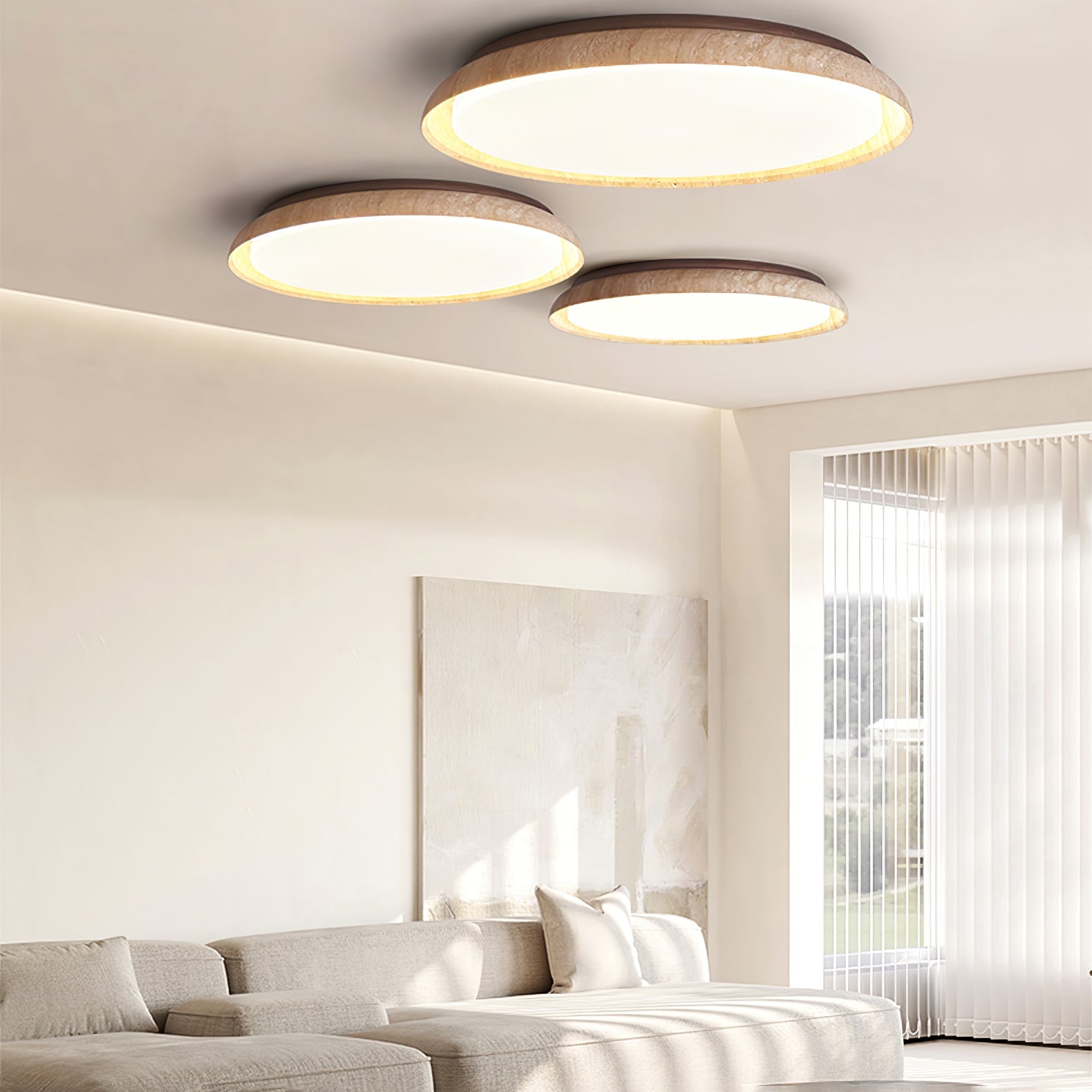 Flat Depiara Ceiling Light