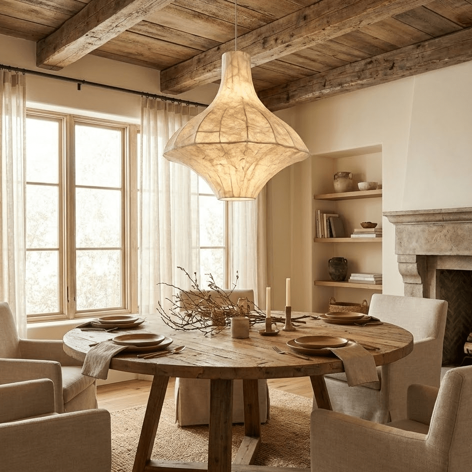 Taeyo Silk Pendant Light