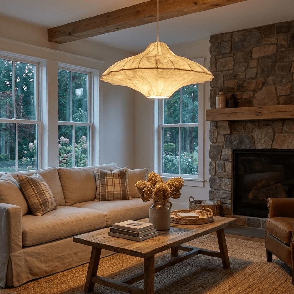 Taeyo Silk Pendant Light