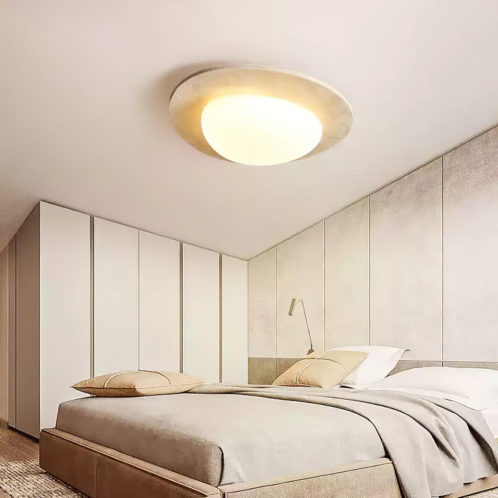 Arone Natural Stone Ceiling Light