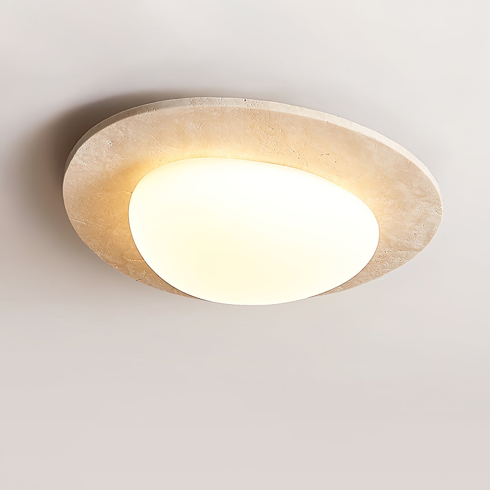 Arone Natural Stone Ceiling Light