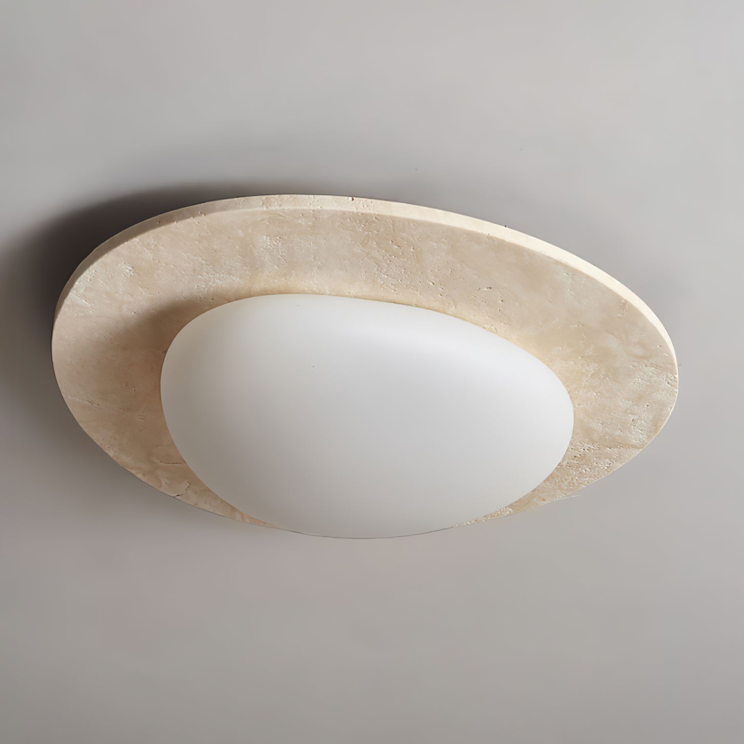Arone Natural Stone Ceiling Light
