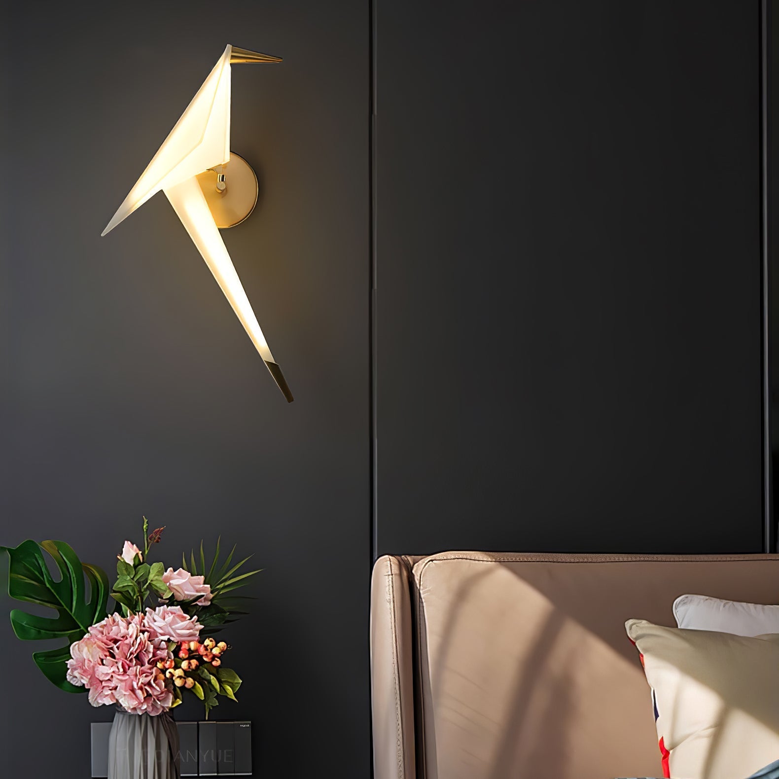 Crane Wall Light