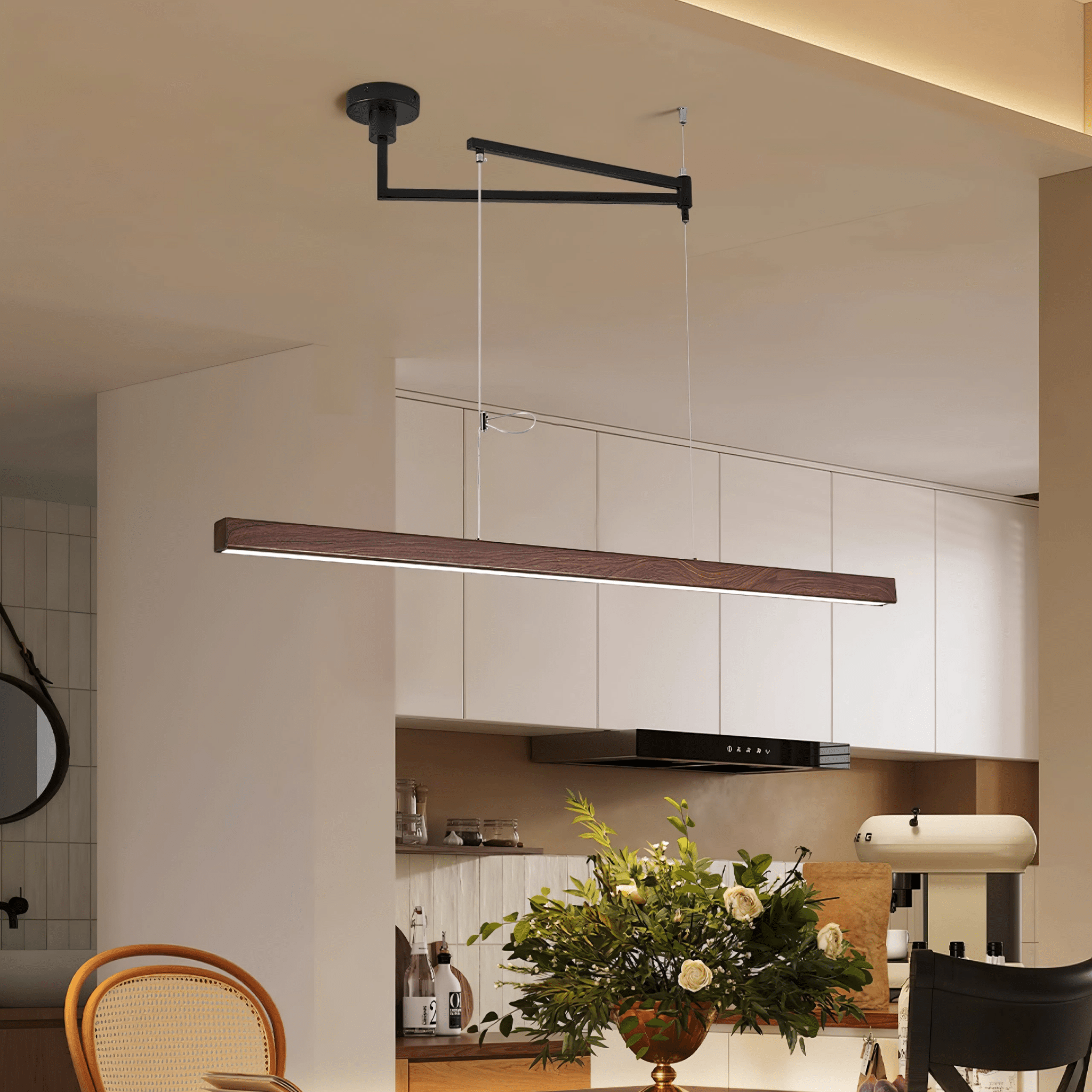 Amivesa Swing Arm Pendant Light