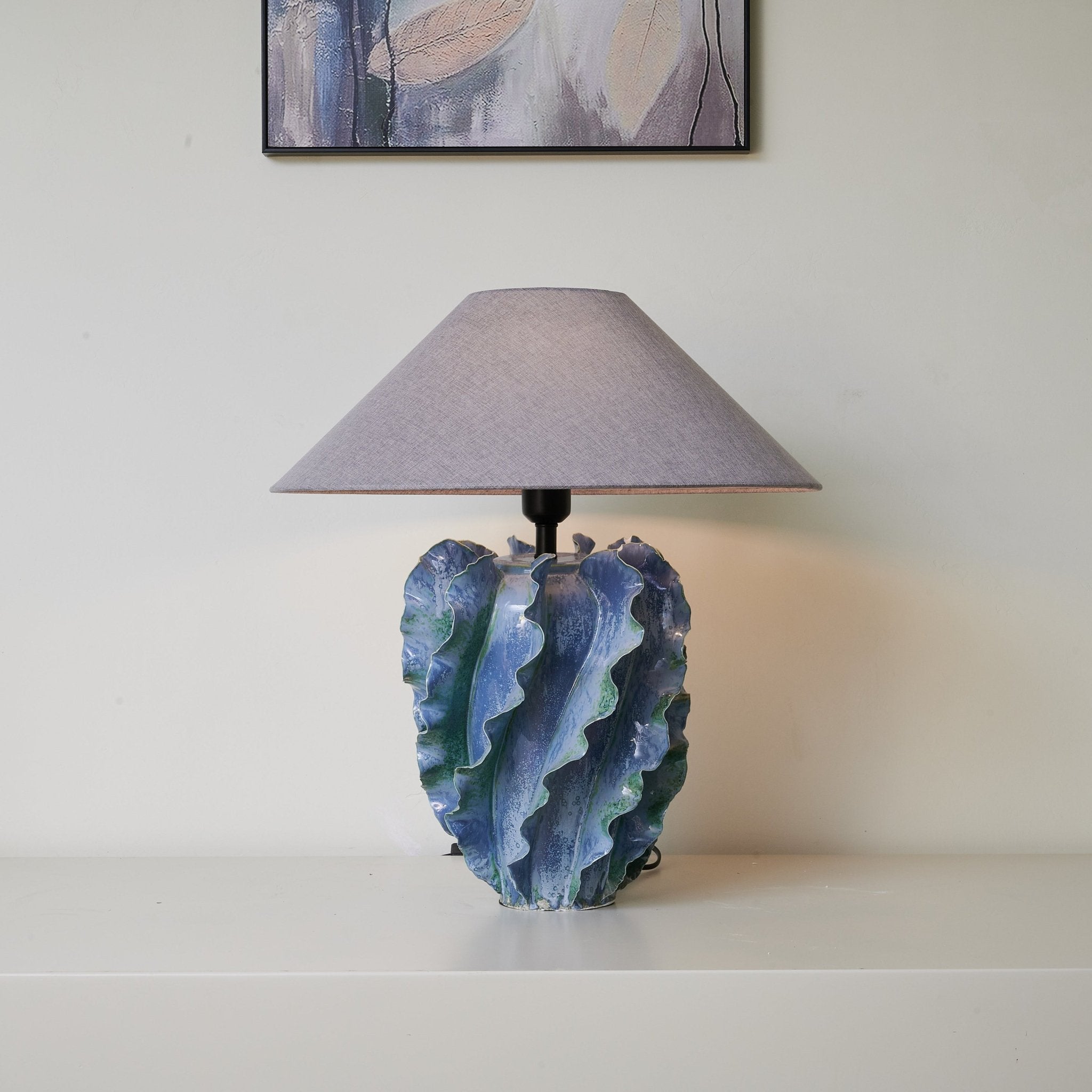 Azura Coral Wave Table Lamp