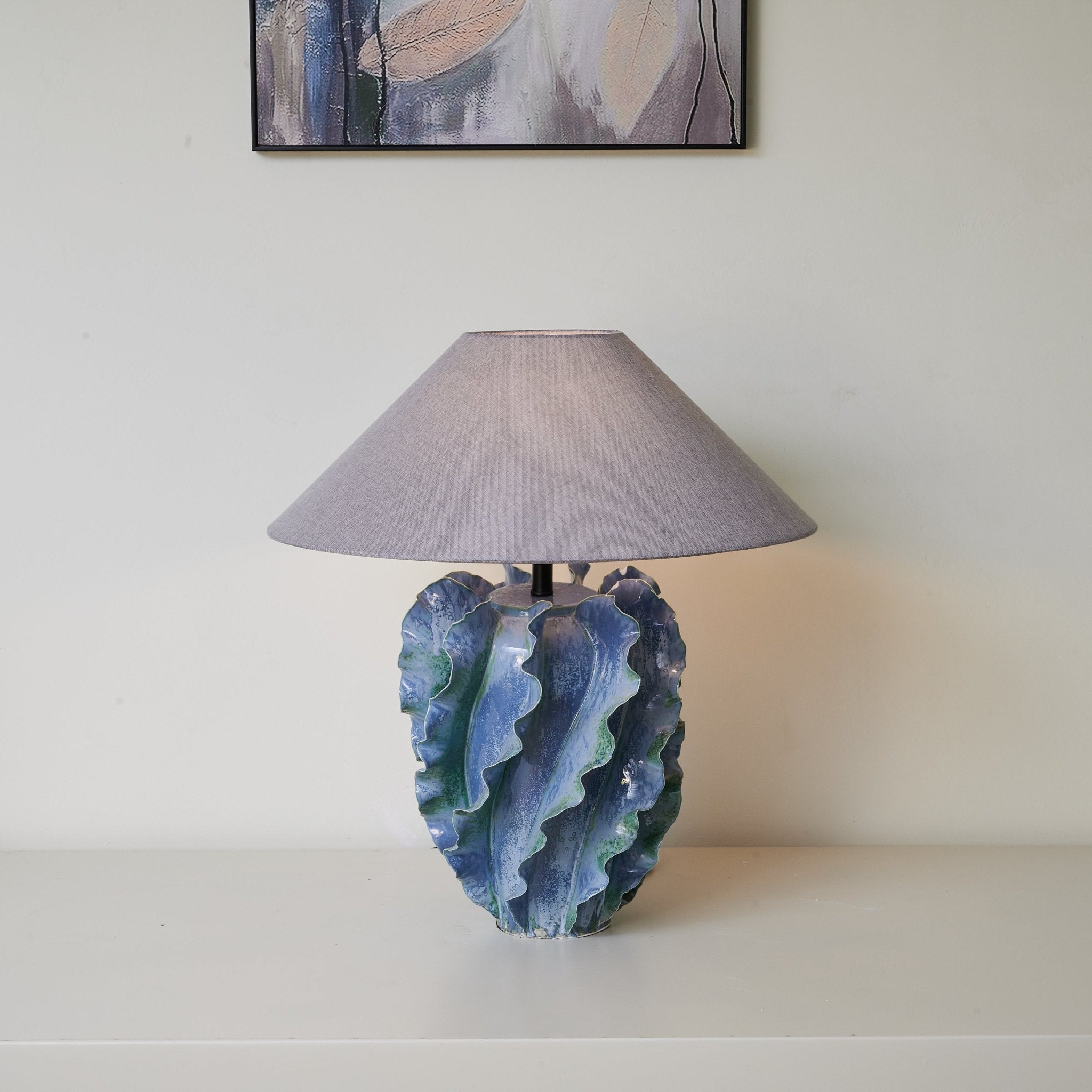 Azura Coral Wave Table Lamp