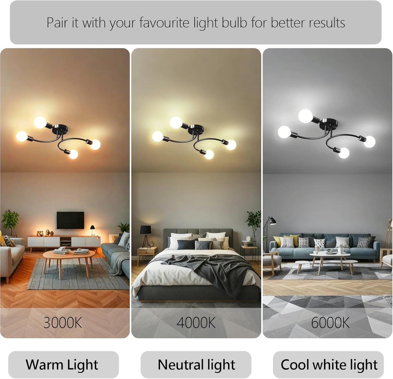 Lazeza Ceiling Light