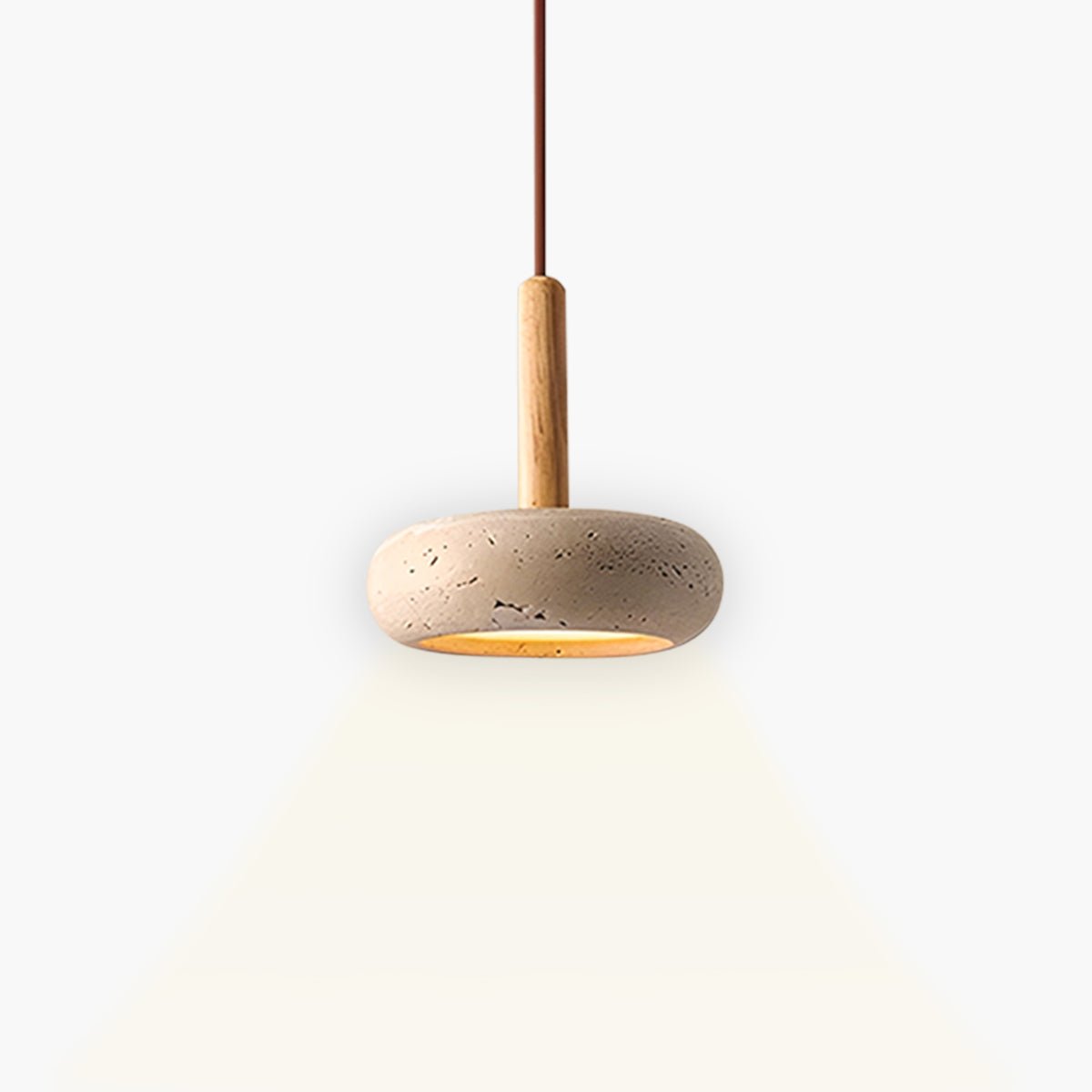 Ostoha Travertine Pendant Light