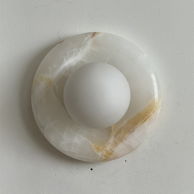 Baley Globe Wall Light