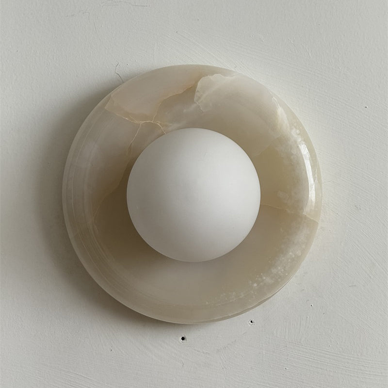 Baley Globe Wall Light