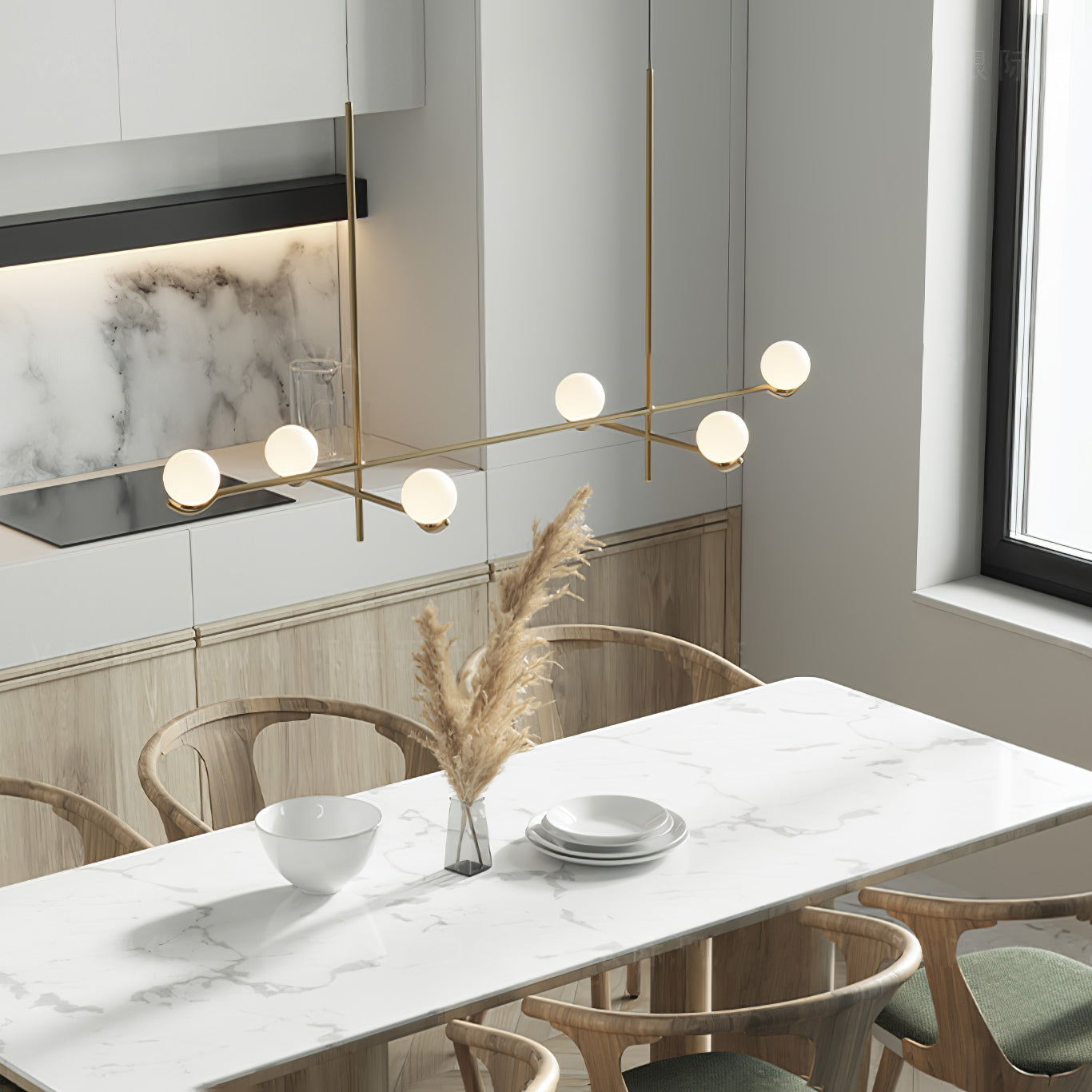 Lenyma Globe Pendant Light