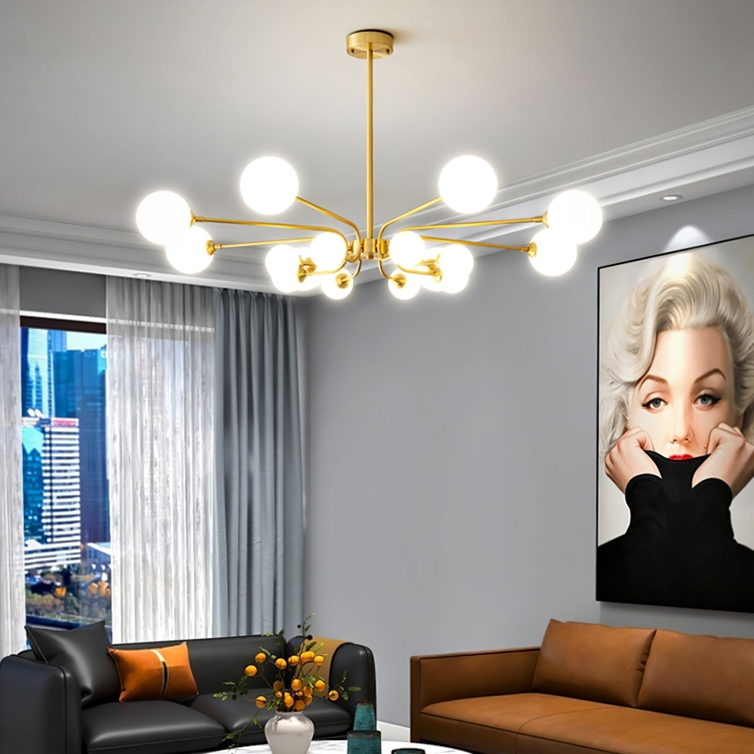 Balldome Ceiling Light