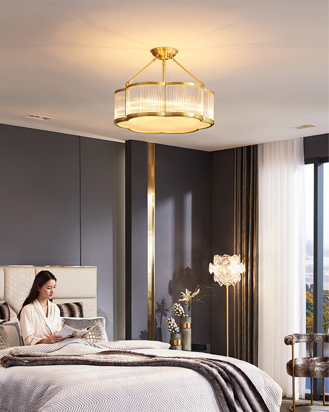 Moorni Quatrefoil Chandelier