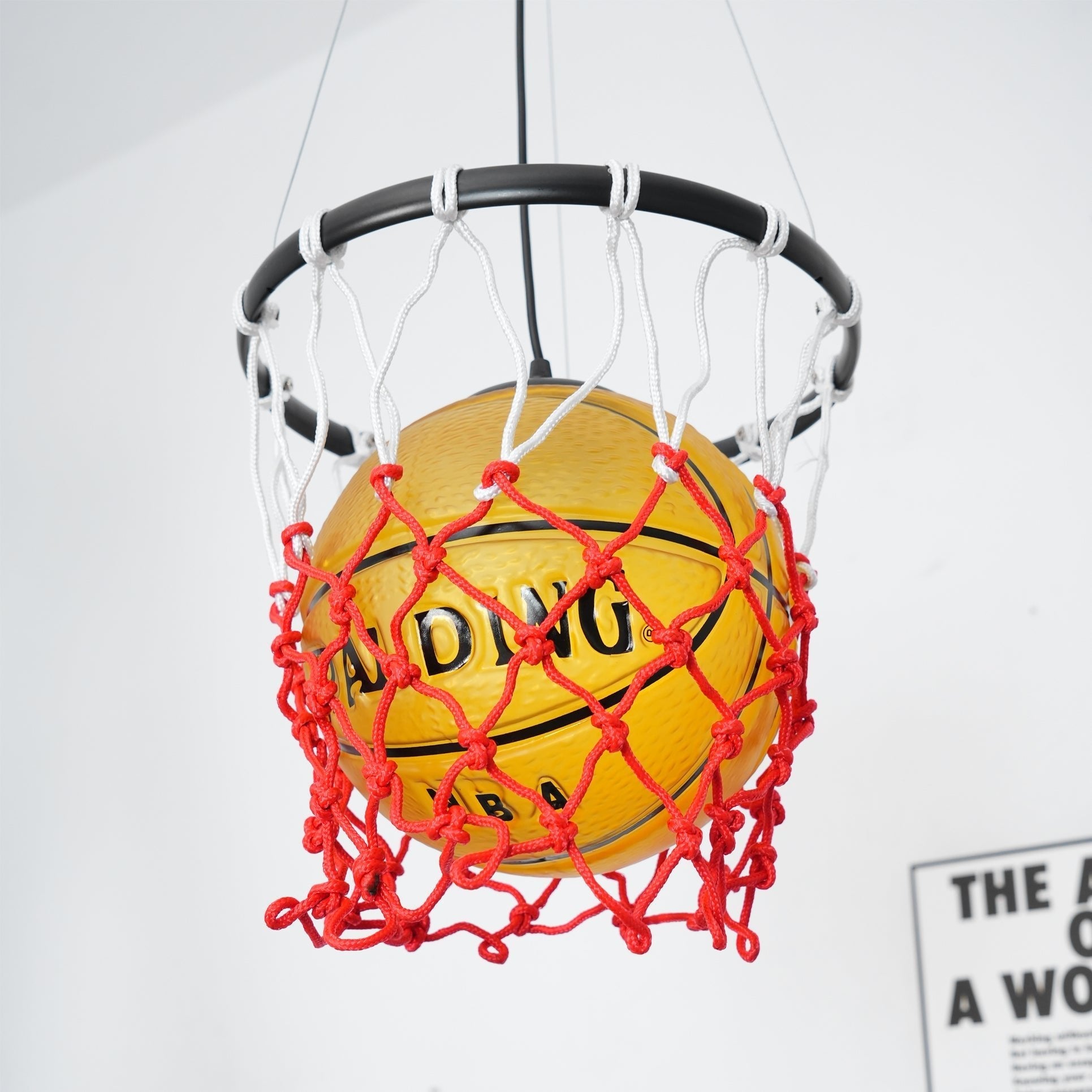 Children's Room Basketball Pendant Light