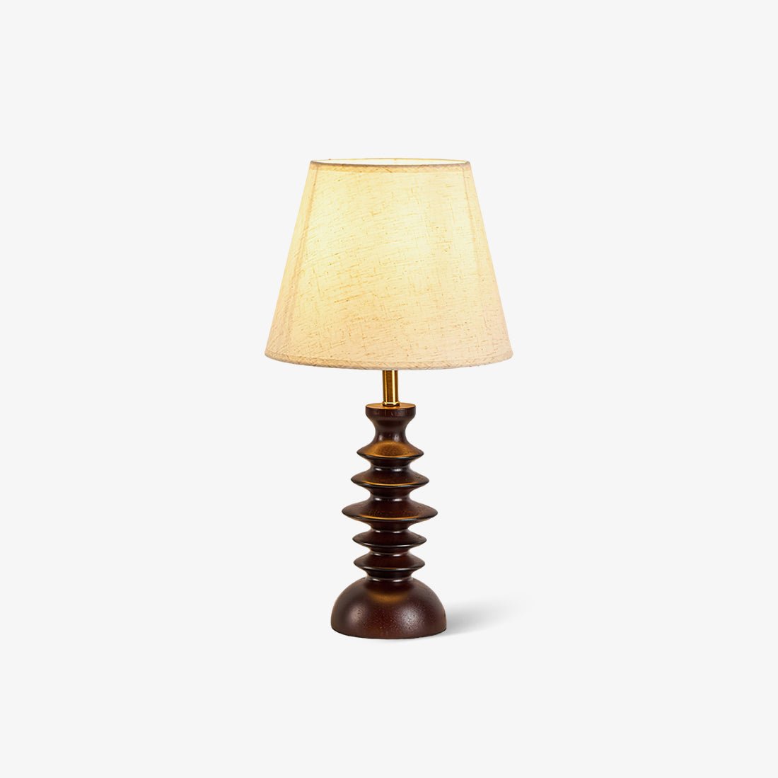 Aniddo Walnut Wooden Table Lamp