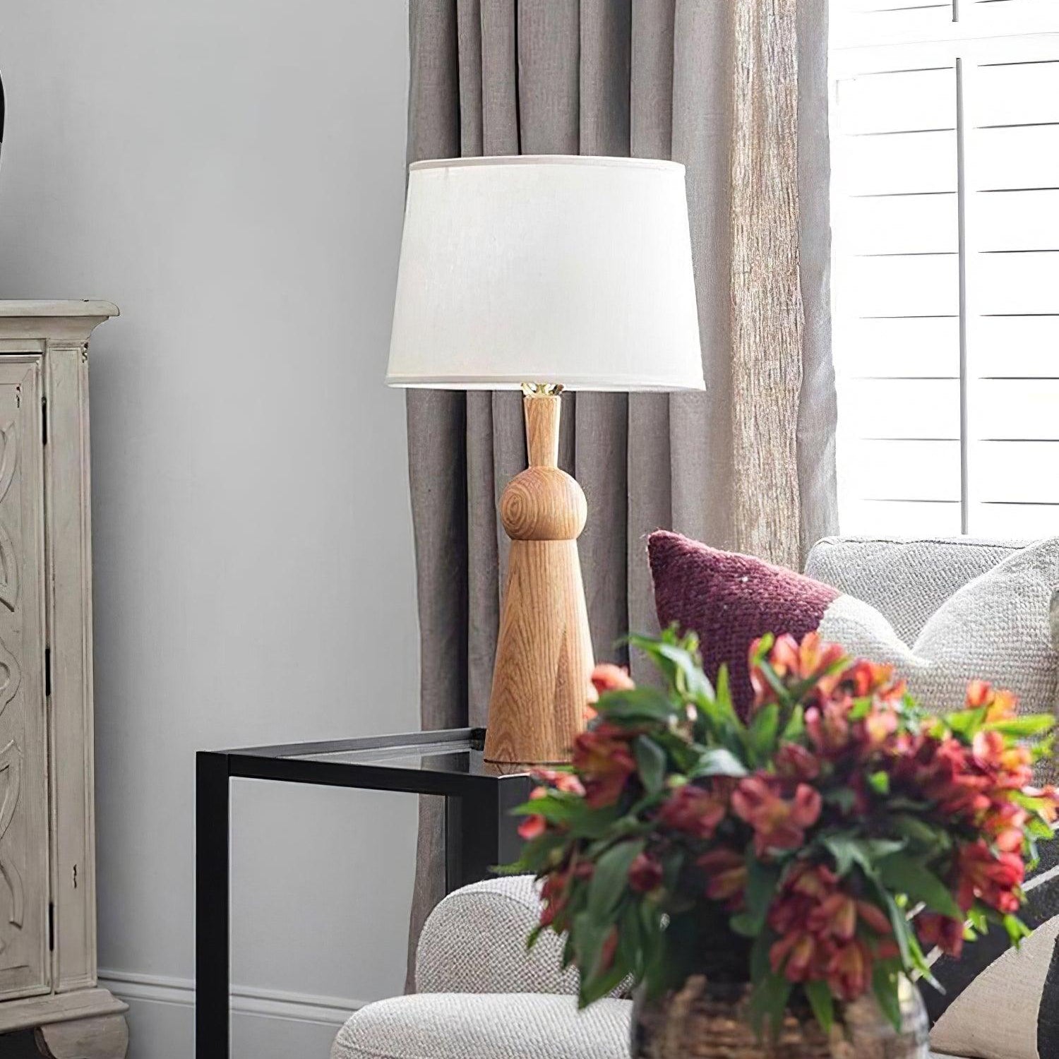 Betova Wooden Table Lamp