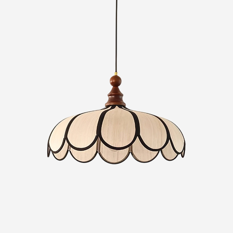 Aldicove Scalloped Pendant Light