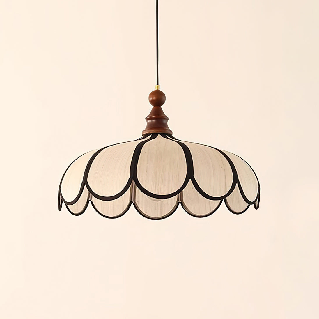 Aldicove Scalloped Pendant Light