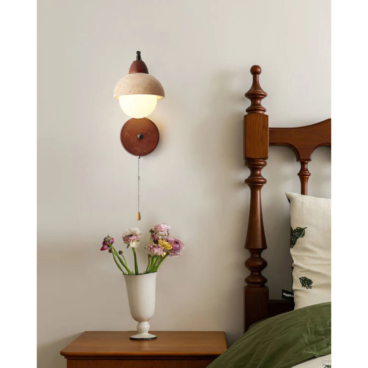 Bellemon Natural Stone Wall Light