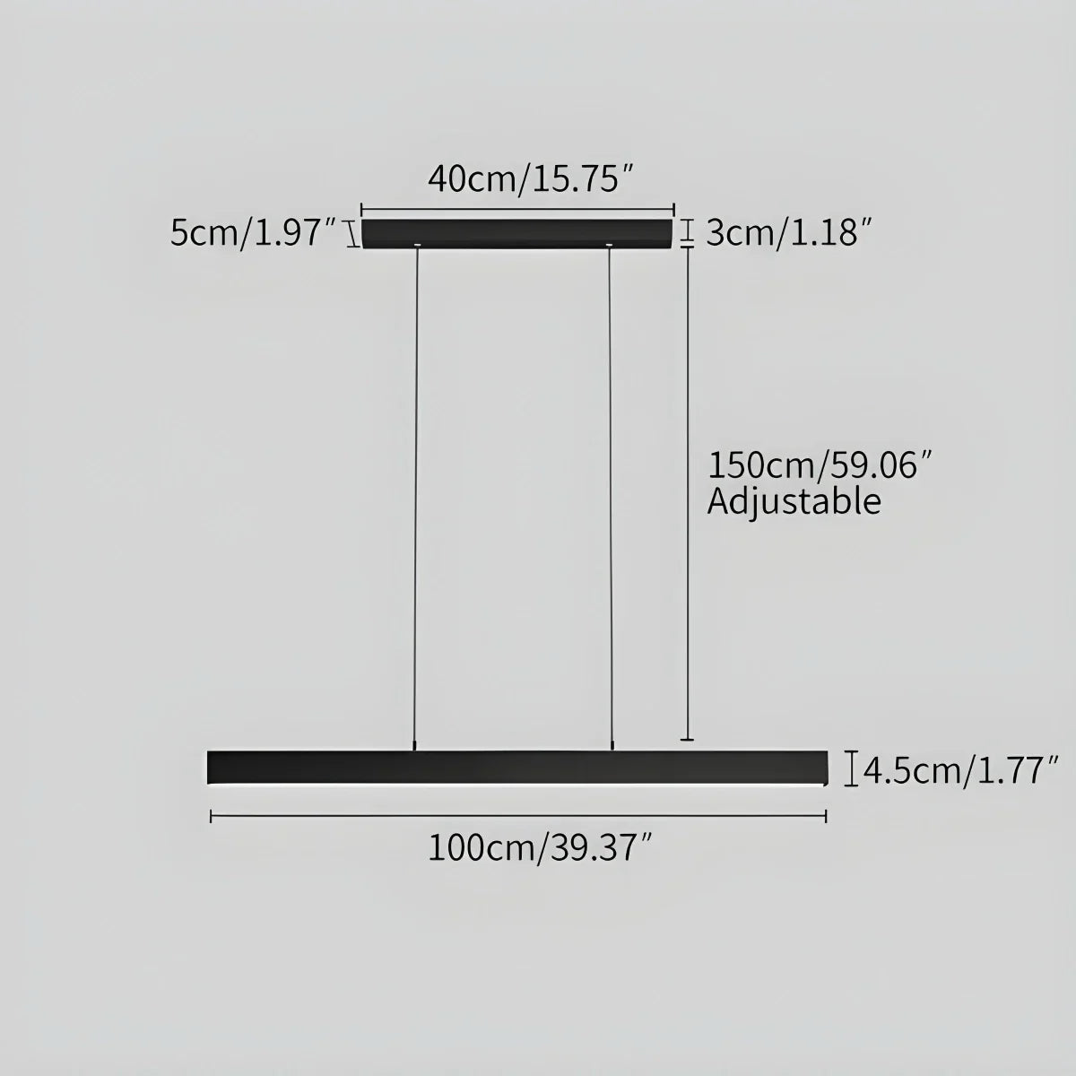 Ceylano Linear Pendant Light