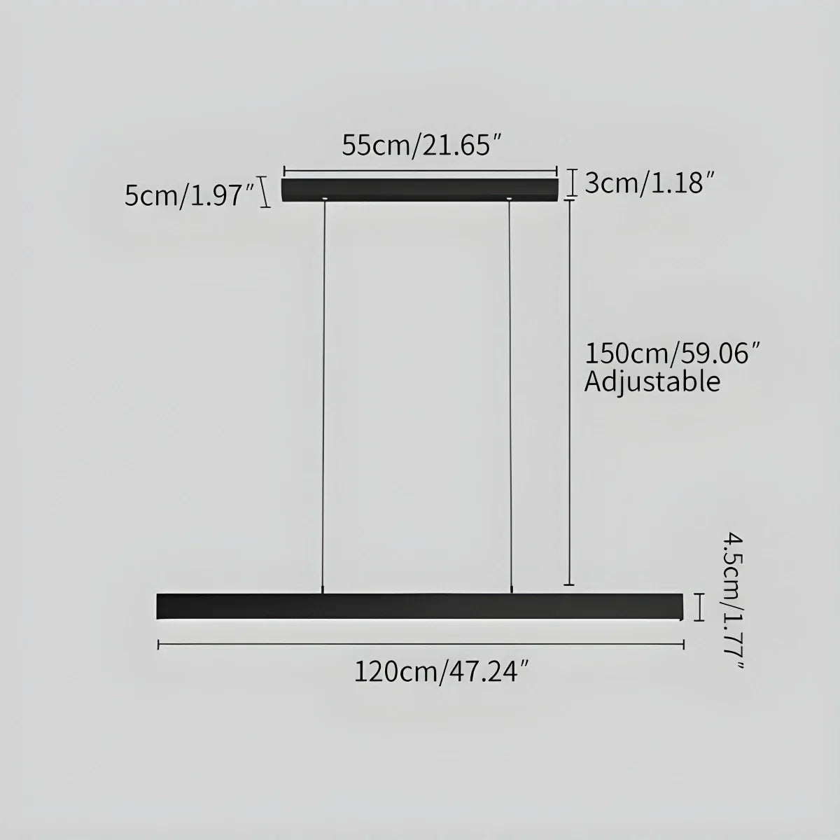 Ceylano Linear Pendant Light