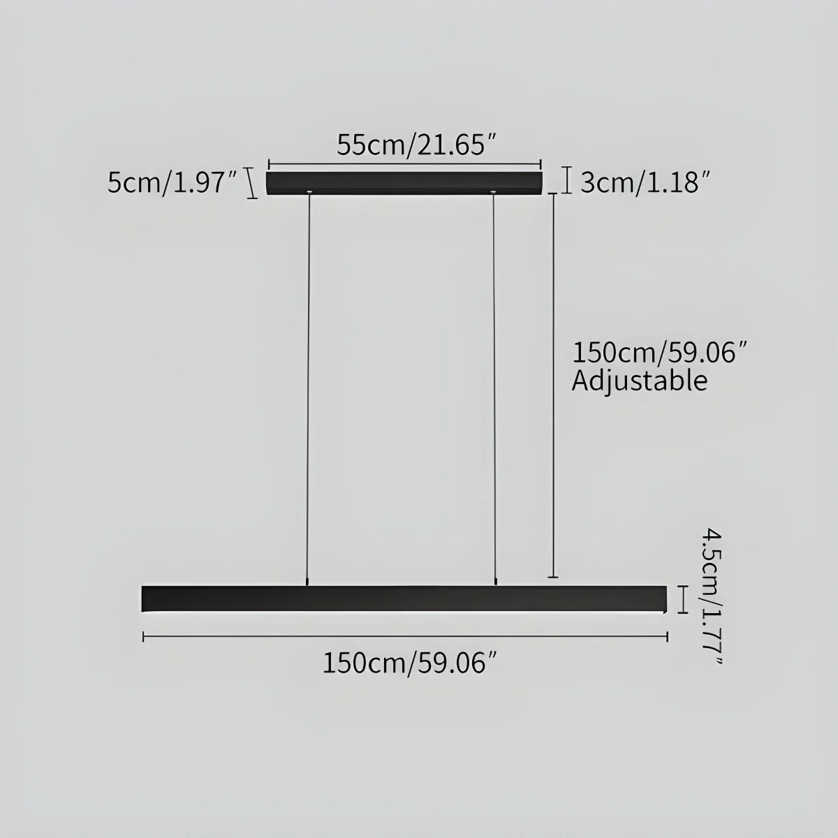 Ceylano Linear Pendant Light