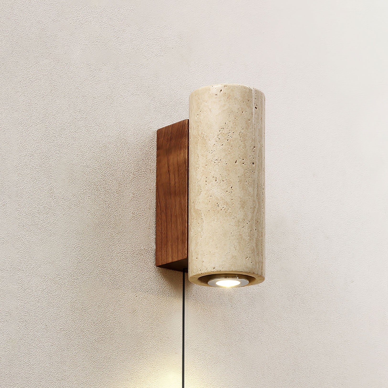 Belon Travertine Wall Light