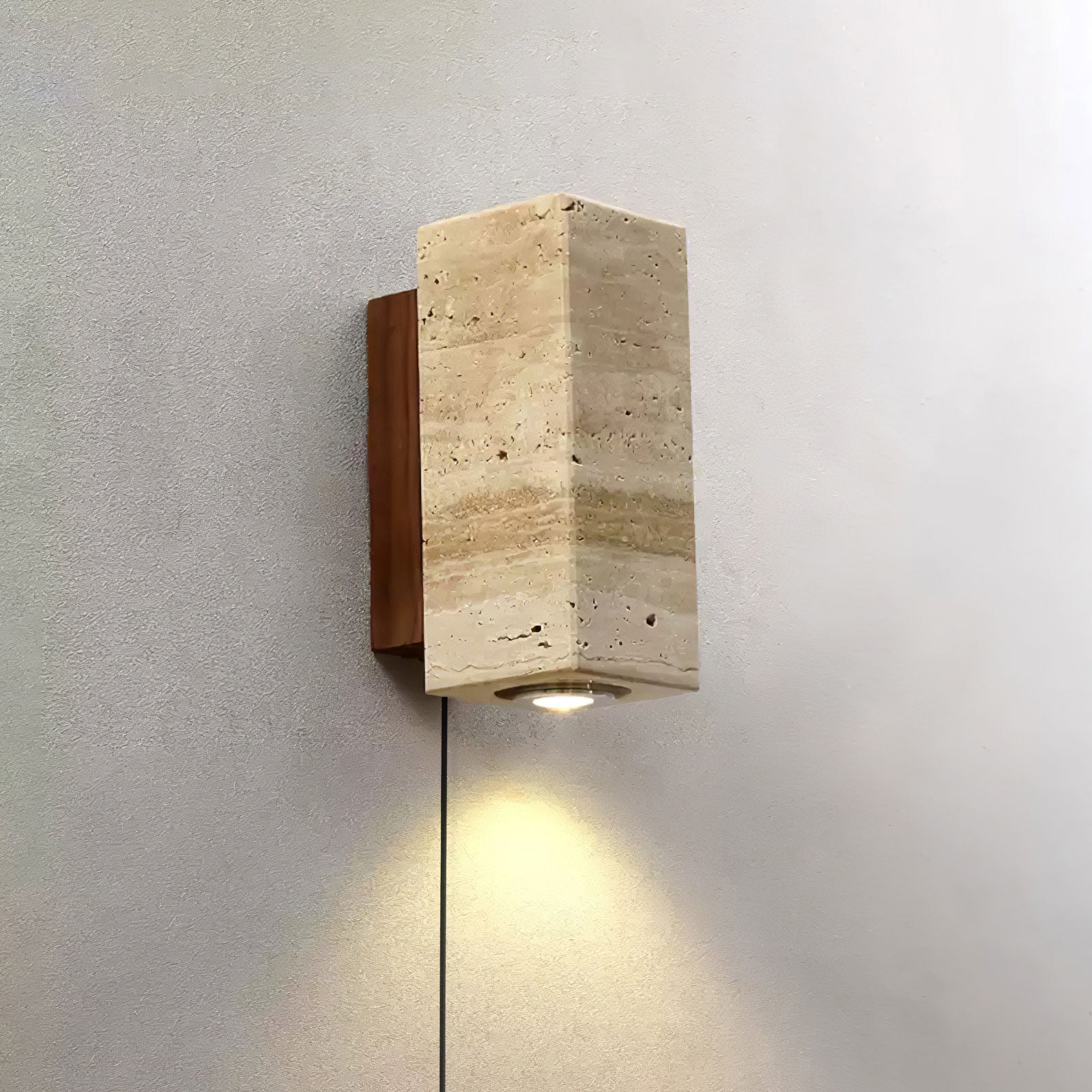 Belon Travertine Wall Light