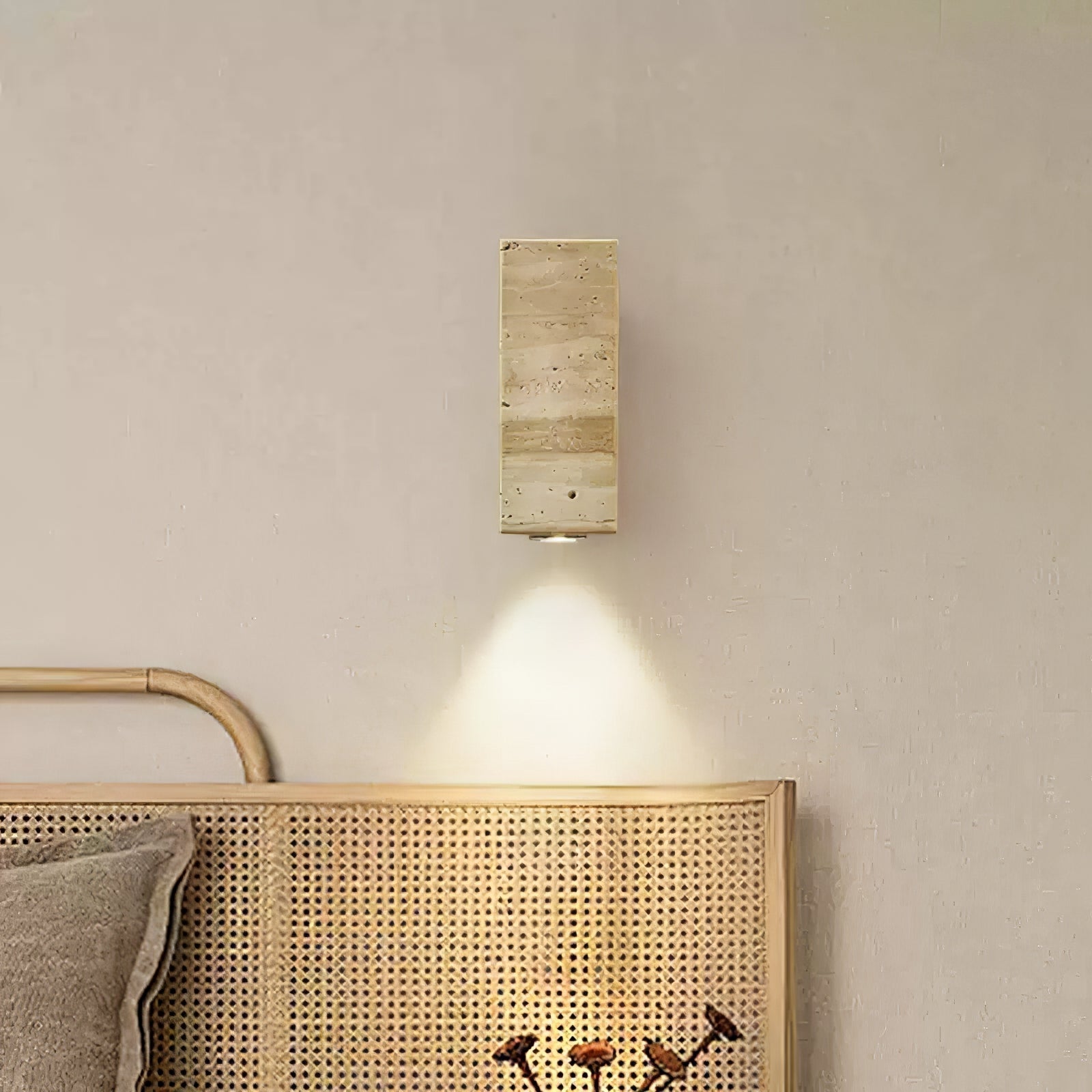 Belon Travertine Wall Light