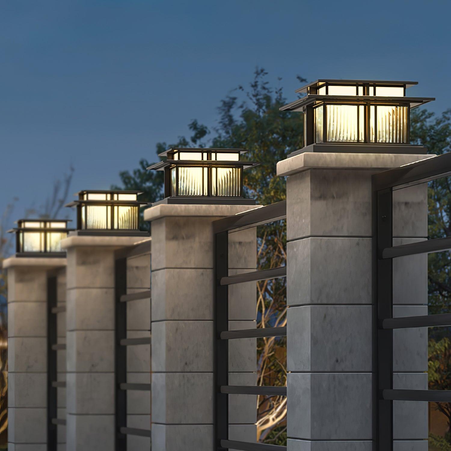 Bilovin Solar Outdoor Wall Light